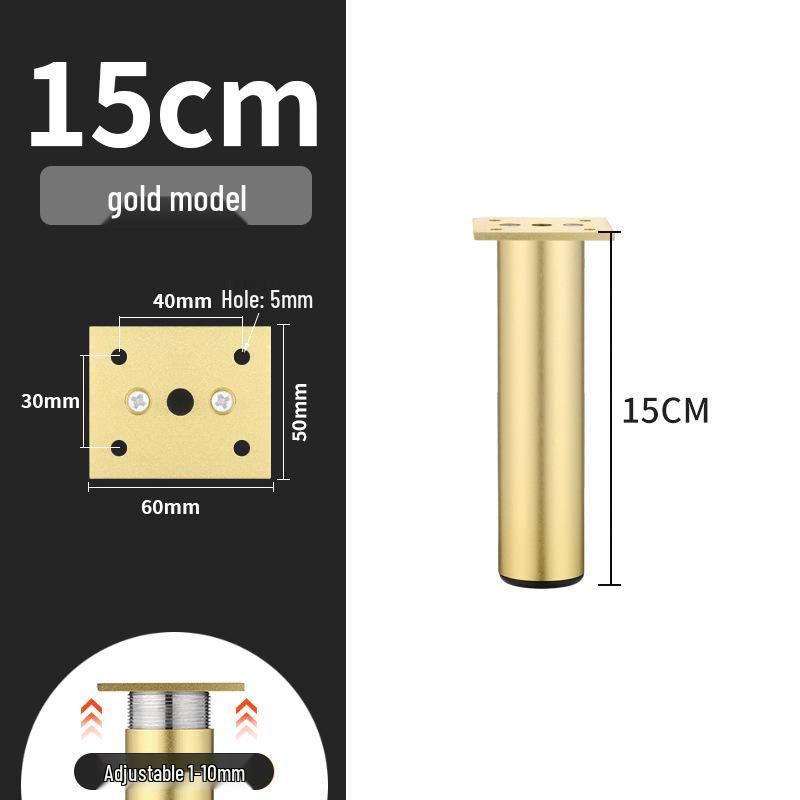 Adjustable Aluminum Alloy Cabinet & Furniture Support Legs