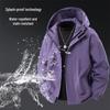 Men's Windproof Waterproof Stain-Resistant Mountaineering Jacket - Outdoor Spring/Autumn Casual Workwear for Climbing