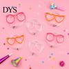 Wiederverwendbare Kinderstrohhalme 2 Stück Brille, Extra-lange biegbare Trinkhalme, Lustiges interaktives Spielzeugdesign, Party für Geburtstagsfeiern Lustiges Accessoire