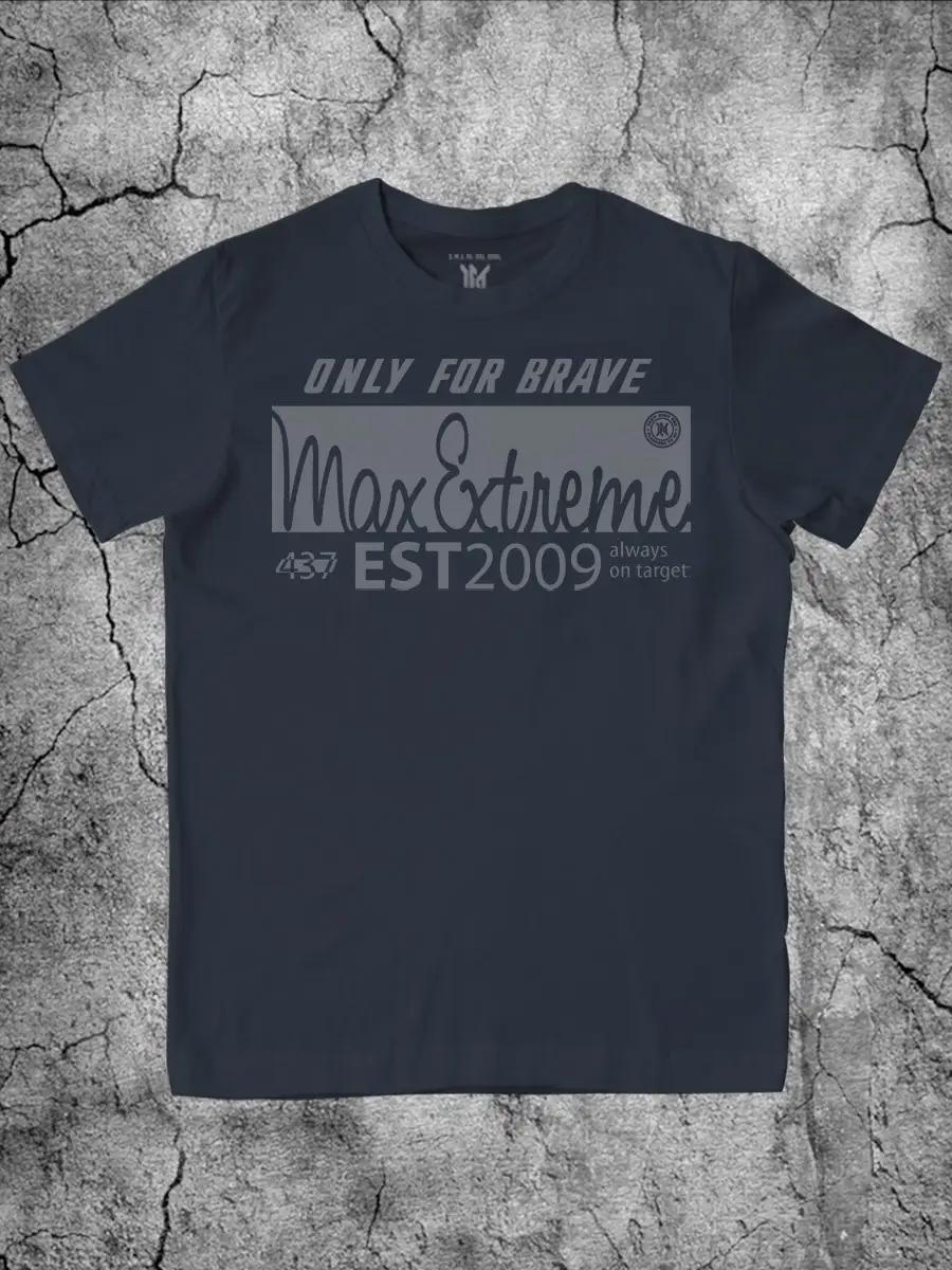 Men s printed grey T-shirt with Cotton Lettering 3XL