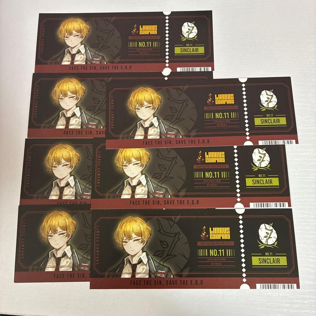 [USED] Limbus company Sinclair Animate bonus