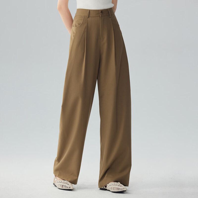 Inman Retro Wide-Leg Trousers 27