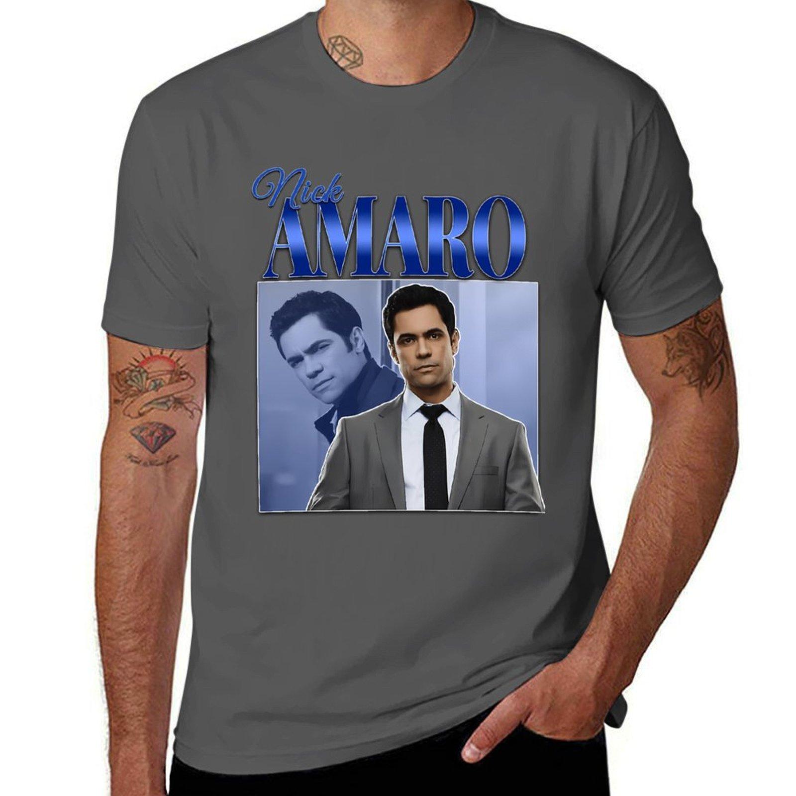 

Nick Amaro 90s Inspired Vintage Homage T-Shirt t shirt man luxury t shirts for man pack white t shirts designer T-Shirt 4XL