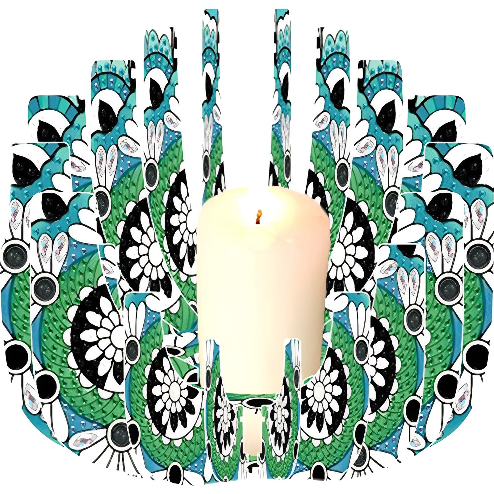 DIY Diamond Painting Candle Holder Kit Diamond Painting Candlestick Holder Kit for Home Decor Gift