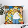 Decorative Pillowcases The S-Simpsons Stuff Sofa  Throw Pillow Case Cover Square Multi Size