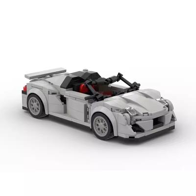Supercar Building Block MOC918 Spyder Assembly Toy, Speed Car Model for Boys