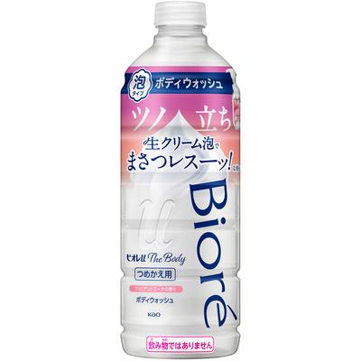 Biore U THE BODY Foam Type Brilliant Bouquet Fragrance Refill 440ml Personal Medium Price Range Body Soap Wet Your Skin, Apply 1 To 2 Pumps of Foa