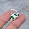 Chrome Diopside Gemstone Handmade 925 Sterling Silver Jewelry Ring Size 11 M-281