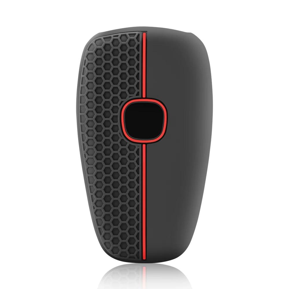 4 Buttons Silicone Car Remote Key Case Cover Shell For Changan CS35 Plus CS55 Plus CS75 Plus 2019 2020 Key Protector Bag Holder