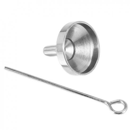 Funnels Set Stainless Steel Urn Funnel Filler Kit for Cremation Jewelry