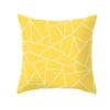 Geometric Sofa Pillow Cover Peach Skin Creative Home Office Pillow Cover