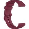 Universal Silicone Strap 18mm, Burgundy