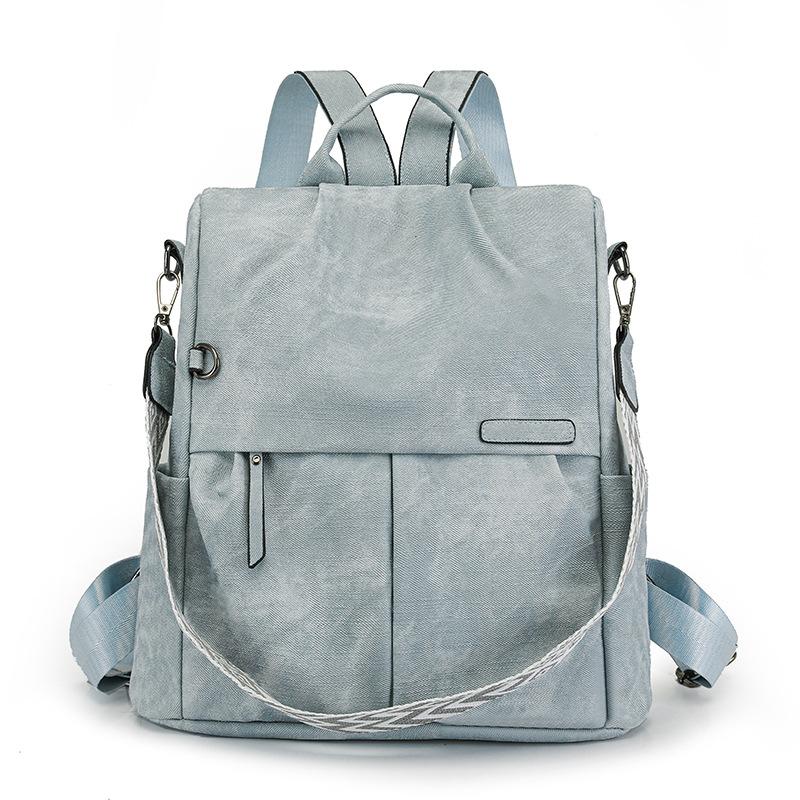 Rucksäcke für Damen, Koreanischer Stil, Modisch und Vielseitig, Schulrucksäcke mit großem Fassungsvermögen aus weichem Leder, Reise-PU-Taschen