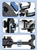 Universal Rearview Mirror Car Phone Holder – 360° Rotating Mount, Non-Blocking View, One-Hand Operation, Adjustable Size