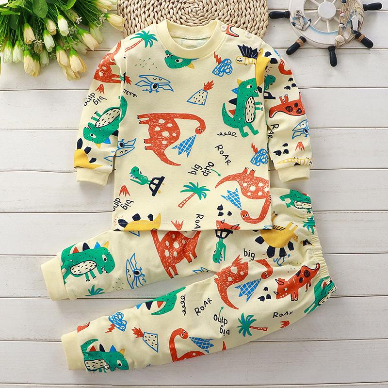 Kinderkleidung Kinder-Sets Kinderkleidung Jungen Mädchen Baumwolle Herbst Winter Kleidung Hosen Nachtwäsche Unterwäsche Weihnachtsgeschenk