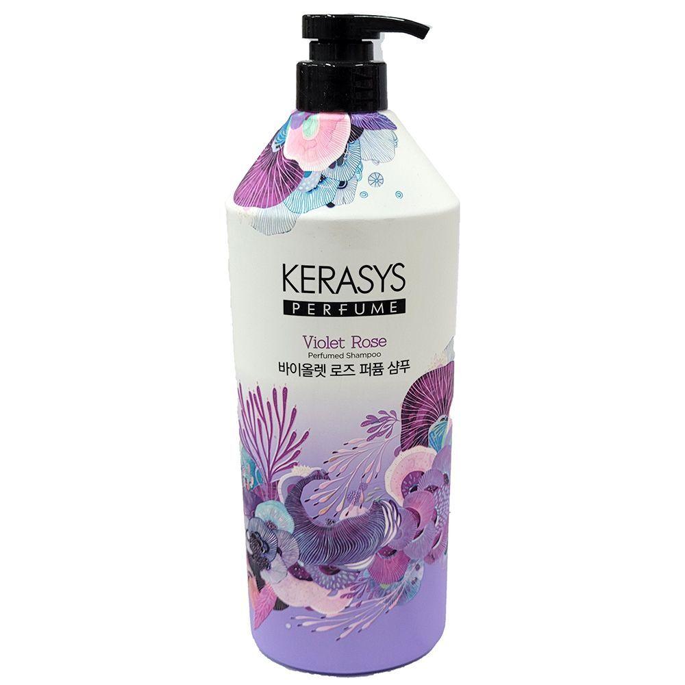 Alluring and sophisticated LCKHZUAS violet and rose scented hair shampoo 1L