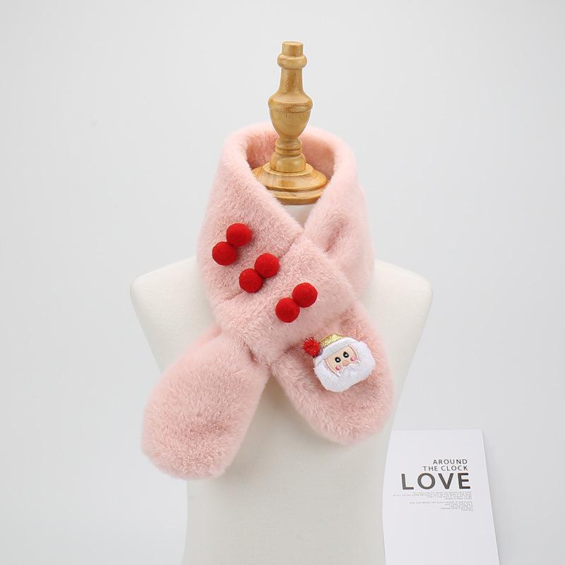 Children's Cute Cartoon Winter Scarf - Korean Style for Boys and Girls