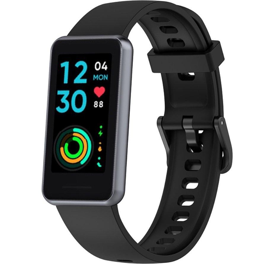 Silicone Strap for Realme Band 2, Black