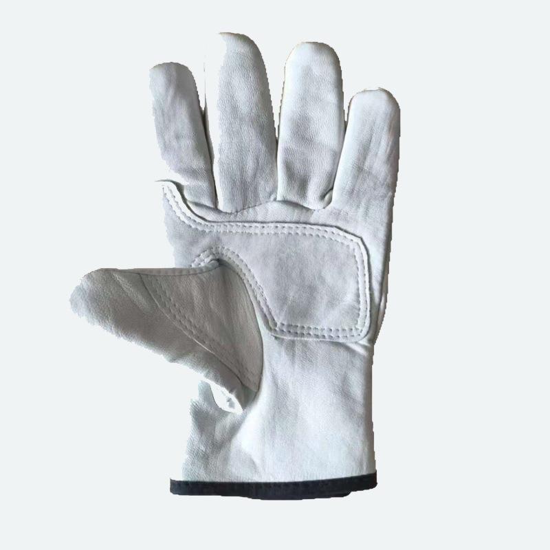 Soft Lambskin Welding Gloves - Protective Safety Gloves for Handling and Operations