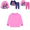 Set Pigiama Bambini Kpop Demon Hunters a Manica Lunga in Morbido Tessuto di Seta di Latte per il Comfort Estivo