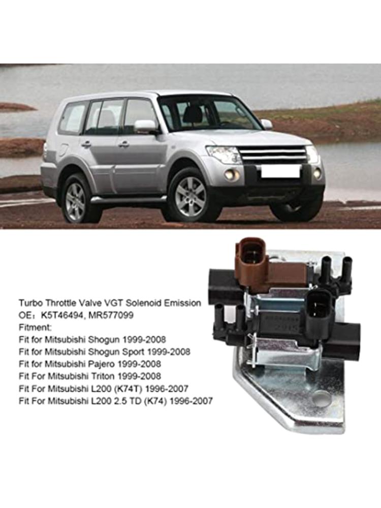 Throttle e EGR Solenoid e Pressure Sensor for L200 Sport Shogun Replace MR577099 Car Repair Accessories