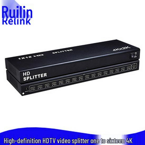 4K HDMI Splitter: 1 Input to 2 Output Screen Sharing Converter
