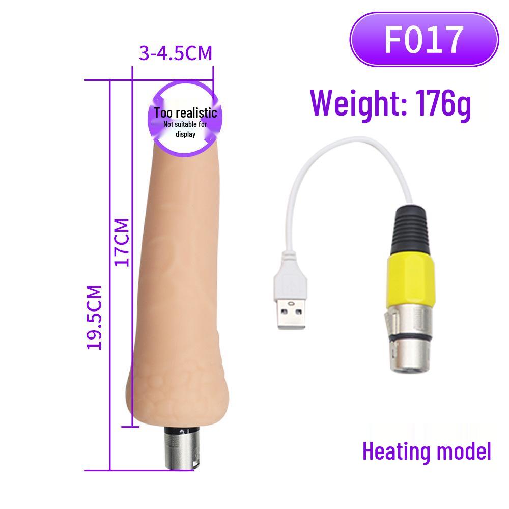 Three-hole Realistic Dragon Bone Adult Sex Toy Accessory