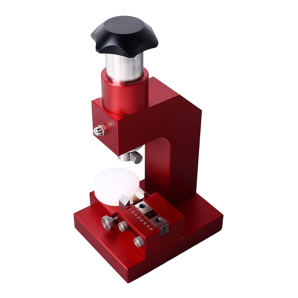 Watch Strap Punch Machine Prevent Slip Steel Strap Puncher with 12pcs Punch Head for Watchmaker