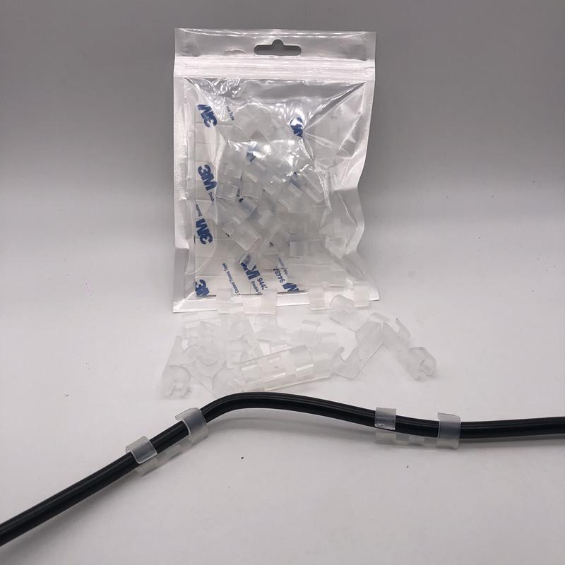 

Self-Adhesive Cable Organizer Clips: Network, Data, and Wire Management Clips
