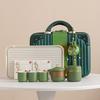 Dragon Boat Festival ceramic gifts company business activities to send customers travel tea set practical gifts