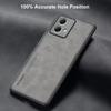 For Motorola Moto G84 G54 G34 G24 G14 G22 5g Luxury Sheepskin Leather Case On G 84 54 34 24 14 22 Men Retro Business Back Cover