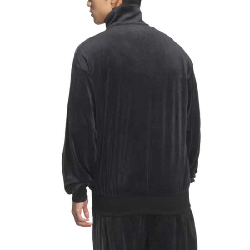 Adidas Originals FB TT Velvet Loose Fit Zip Collar Jacket Unisex Jacket KQ5474