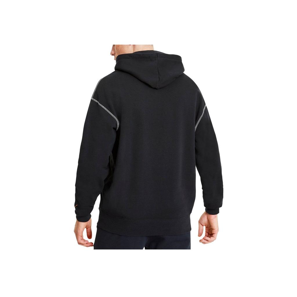 Puma Casual Printed Hoodie Men Tops Black 597886-01