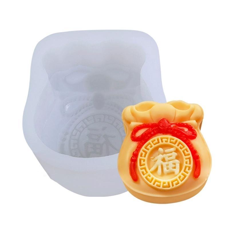 Cartoon Silicone Mooncake Moulds Dessert Mould Kitchen Molds Mold
