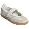 adidas Samba Jane White Halo Blue Gum Women Sneakers Cloud-White Gum-3 JR7339