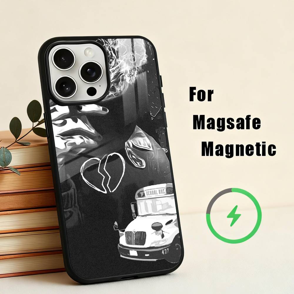 S-Star Shopping Lil Peep   Phone Case For iPhone 17,16,15,14,13,12,Plus,Pro,Max for Magsafe Magnetic Wireless Charging