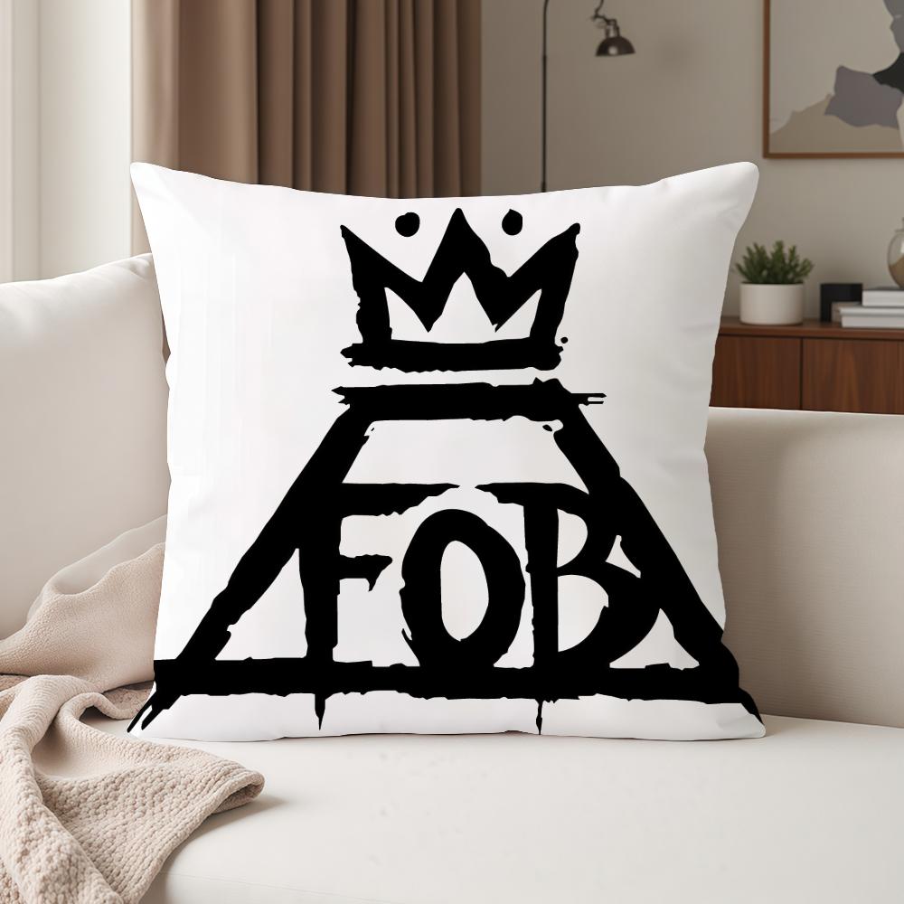 FFall Out Boy Band Pillow Case Suitable For Bedrooms Living Rooms Cars Home Decoration