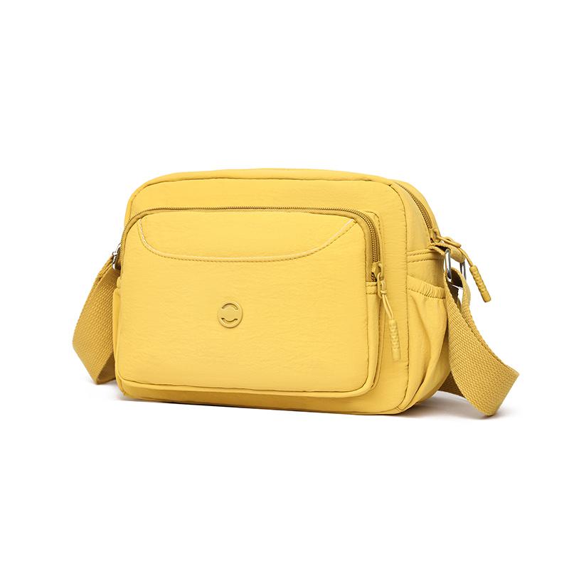 Versatile Women's Single Shoulder Bag, Casual and Simple Crossbody Bag, Waterproof Nylon Handbag Daily Use Phone Bag and Purses