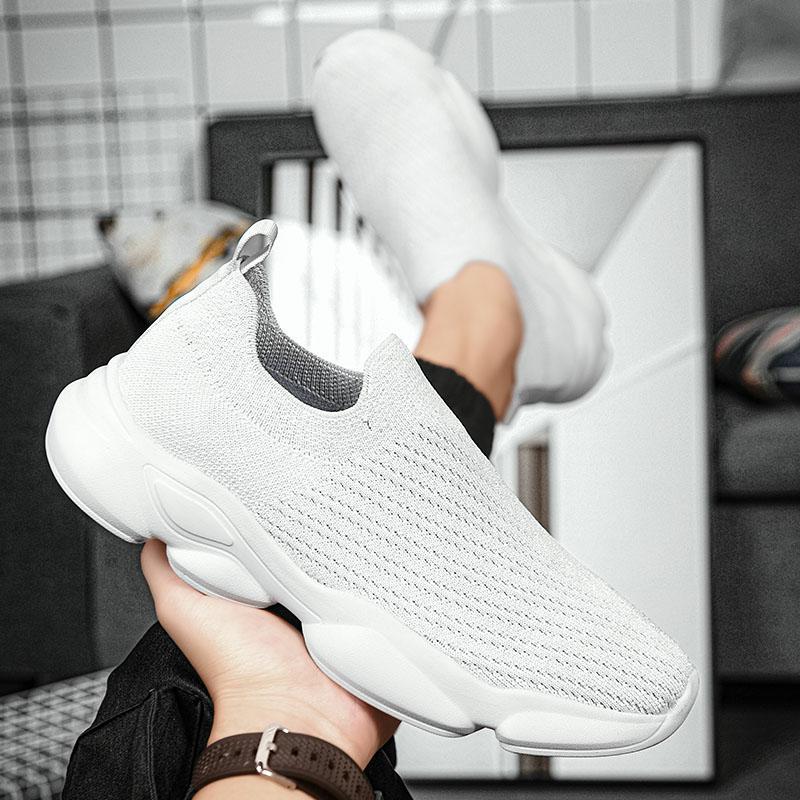 

Socks and shoes men s summer 2025 new breathable mesh one-pedal casual comfortable lightweight soft-soled sports dad shoes 39