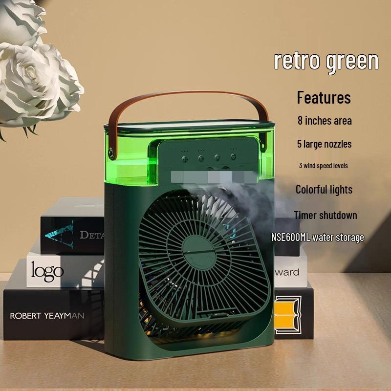 Powerful Desktop Air Cooler: Rapid Cooling Fan for Home, Dorm & Office