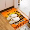 1PC Custom Name Spooky Halloween Night Theme Floor Mat Ideal for Living Room, Game Rooms, Office, Bedroom,Floor Mat Playful Design83