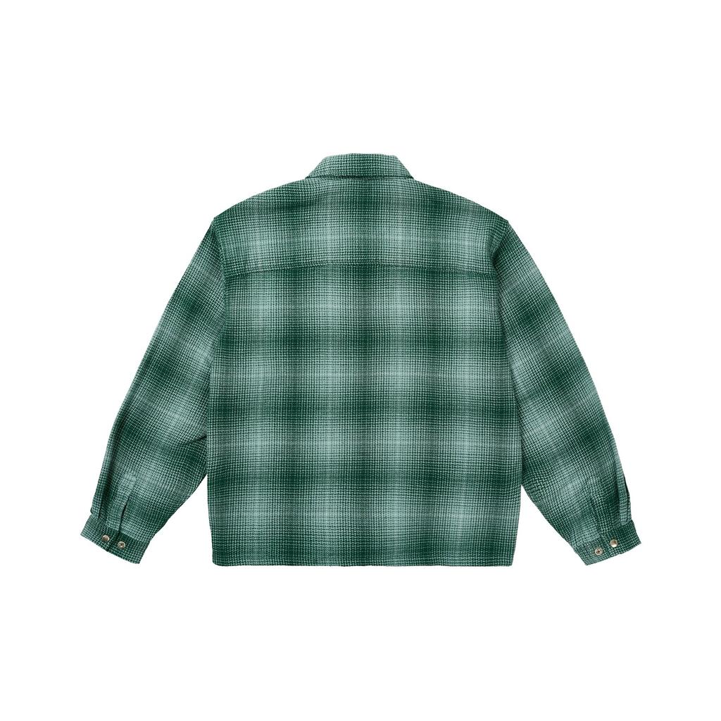 Palace Ghost Zip Shirt Green Unisex Tops P29SHT005