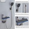 Gunmetal Grey 3-Function Adjustable Shower System