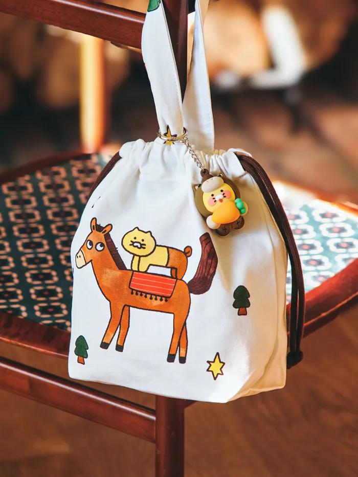 Lucky Pony Day Handle Pouch Bag_Chunsik