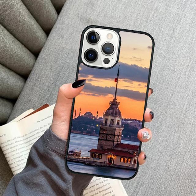 Turkey Istanbul Scenery Building Mobile Phone Cases Cover For iPhone 17 Air 16 16e 15 14 12 13 11 Pro MAX Apple Plus