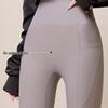 LANGSHA High-Waist Tummy Control Yoga Shark Pants