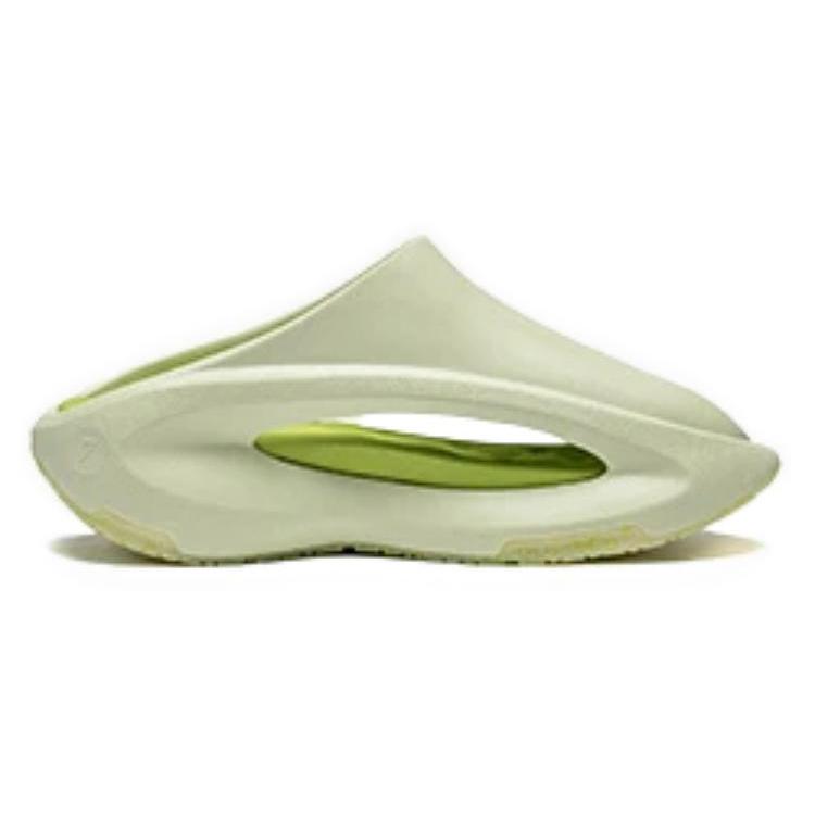 Li Ning Yun You Slay Quiet Abrasion Resistant Slide Slippers Unisex Apple Green AZST001-8
