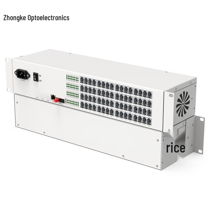 Zhongke Optoelectronics PCM Voice Fiber Optic Multiplexer with Gigabit Ethernet