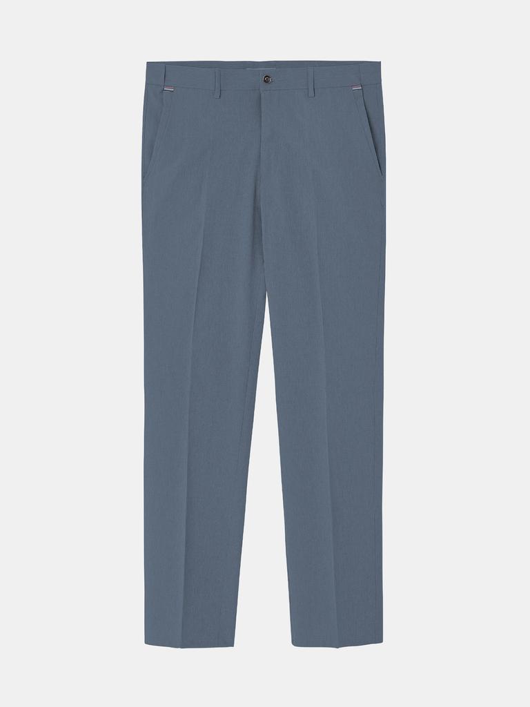 IKALOOK Ice Spandex Elastic Waist Slacks Cpt122