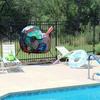 Multifunctional Pool Storage Organizer Bag Extra Large Swimming Pool Hook Toy Storage Bag Foldable Bath Hanging Mesh Bag